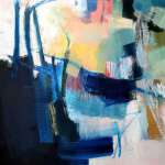 Oil on board, 70x70cm