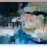 Oil on wood panel, 85x70cm