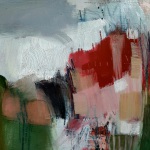 Oil on wood panel, 25x25cm